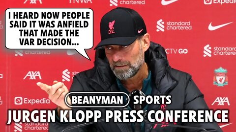 'People said ANFIELD made VAR decision!?!' | Liverpool 1-0 Man City | Jurgen Klopp press conference