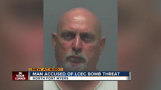 Man accused of LCEC bomb threat