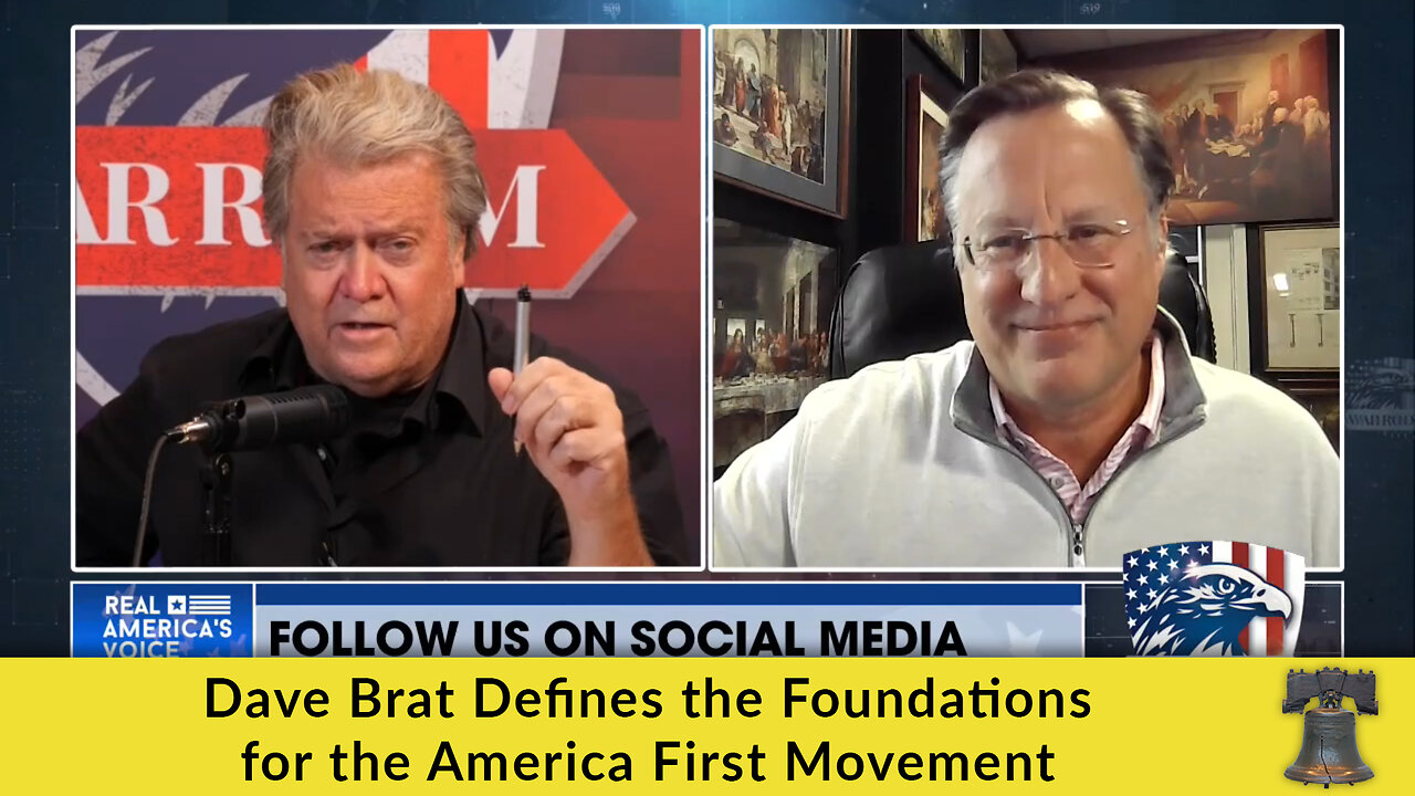 Dave Brat Defines the Foundations for the America First Movement