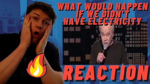 George Carlin - What would happen if we didn't have electricity ((REACTION!!))