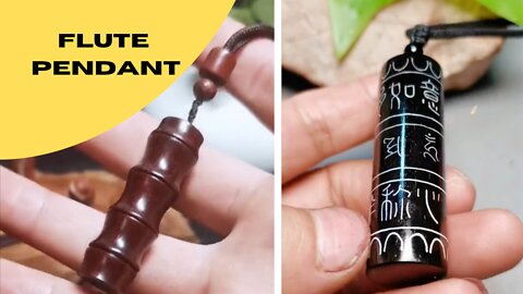 Flute pendant |wooden flute |wood carving| woodworking |woodworking7900| #flute |#shorts