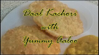 Daal Kachori with yummy Aaloo