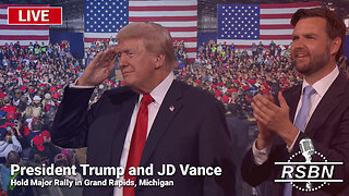 LIVE: President Trump and JD Vance Hold Major Rally in Grand Rapids, Michigan - 7/20/24