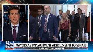 Jesse Watters · Mayorkas Impeachment Articles delivered to the Senate