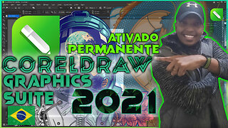 🟢Como Baixar e Instalar CorelDraw Graphics Suite 2021 Método Permanente Português Br (Multilíngue)🟢