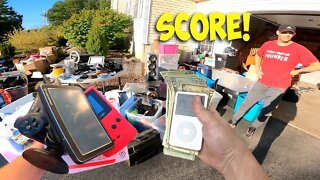 GAMEBOYS AND APPLE PRODUCTS AT GARAGE SALES!
