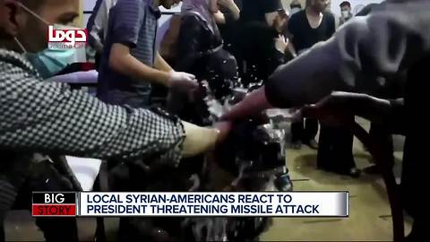 Local Syrians react to situation