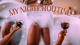 Aesthetic Night time Routine