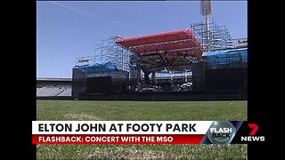 Elton John at Football Park 1986 - 7 News Flashback Adelaide