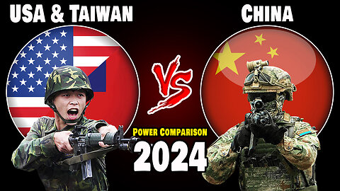 USA & Taiwan vs China Military Power Comparison 2024 | China vs Taiwan & USA military power 2024