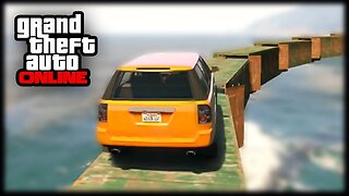 GTA 5 Funny Moments - Insane SUV Obstacle Course - Fails In GTA 5 Online ! [GTA V]