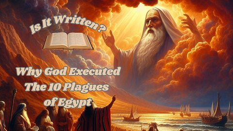 Why God Executed The 10 Plagues of Egypt