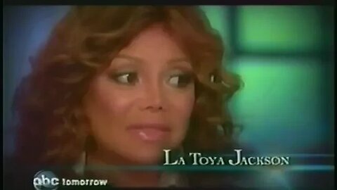 Latoya Jackson "Michael Jackson Was Murdered" 20/20 ABC Interview Promo 2009