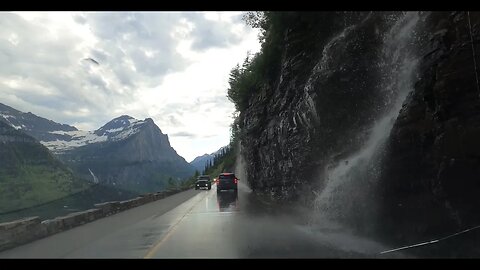 Montana Road Trip Pt 17 - Glacier National Park - Weeping Wall