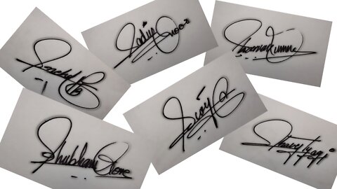 The Best Signature Ideas for Anyone | How to Make a Name Signature Style That Everyone Will Love
