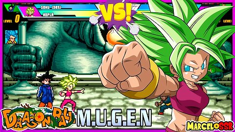 Goku & Kefla SSJ Vs. Gogeta Xeno SSJ & Uub - Dragon Ball M.U.G.E.N
