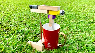 2 SIMPLE INVENTIONS ( CUP BLENDER MACHINE ...)