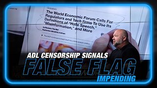 RED ALERT! ADL Announcement Signals Impending False Flag