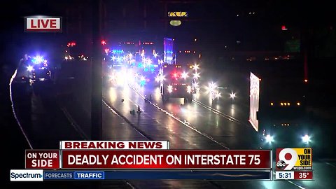 Ohio State Highway Patrol: Motorcyclist dies in three-car crash on Interstate 75