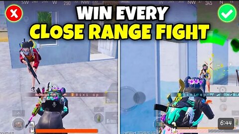 How to Improve Close Range Fights in BGMI & PUBG Mobile | Close Range Tips & Tricks