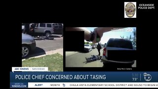 Oceanside Police Chief concerned about department's recent tasing incident