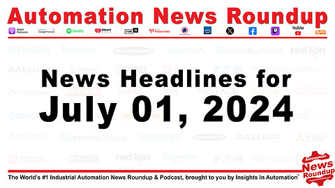 Automation News Roundup for Monday July 1, 2024