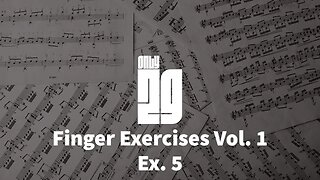 Master Your Piano Skills with Finger Exercises Vol. 1 - Ex. 5 - Piano Sheet Series