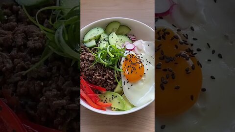 Korean Inspired Beef Bowls tiktok feedhersalt