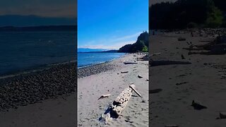 Life in Vancouver Island 🏝 #beachwalks #sungoesdown #beach #beachscenes #sunset #travel