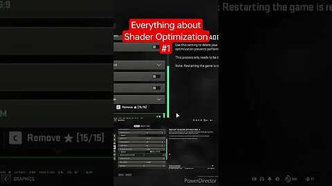 Everything you need to Know about SHADER OPTIMIZATION in Warzone 2. Part 1 #shorts