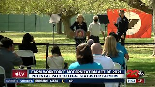 First Lady Jill Biden speaks in Delano, shows support for fair pathways to citizenship