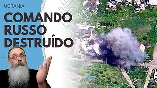 UCRÂNIA destrói CENTRO de COMANDO RUSSO próximo a BAKHMUT matando 4 CORONÉIS e 20 OFICIAIS no TOTAL