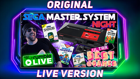 Sega Master System Night | ULTRA BEST AT GAMES (Original Live Version)