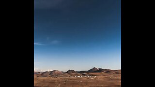 Stunning timelapse: sunset to sunrise over ALMA Observatory, Chilean Atacama Desert.