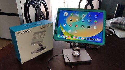 BYEASY 8 in 1 iPad Docking Station