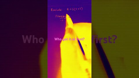 Viral Math Problem 8/2(2+2) = ? Correct answer# using PEMDAS#youtubeshorts
