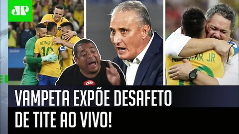 "EU VOU FALAR! SABE quem quer ver O DIABO, mas NÃO QUER ver o TITE?" OLHA quem Vampeta EXPÔS!