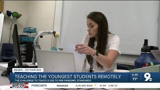 Challenge of teaching youngest students remotely