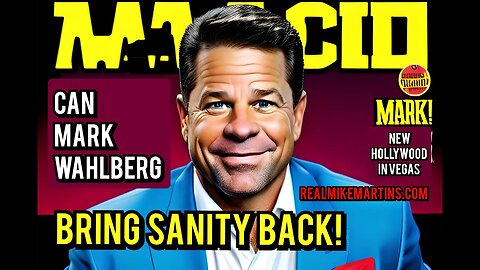 Can Mark Wahlberg bring sanity back?, creating a parallel economy , bringing back sanity is a Must!