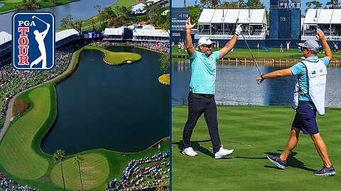 Best shots from the iconic 17th hole at TPC Sawgrass - THE PLAYERS 2024