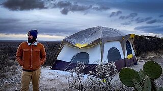 Winter Camping in a Three Season Tent