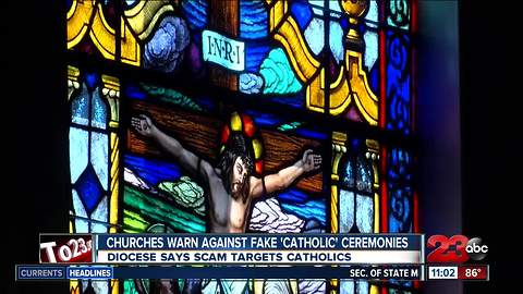 Diocese warns against 'Catholic' ceremony scam