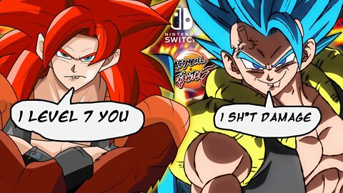 Gogetard & Gogeturd MUST BE NERFED! | DBFZ Switch Online Matches