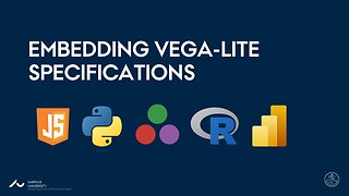 Embedding Vega-Lite Specifications