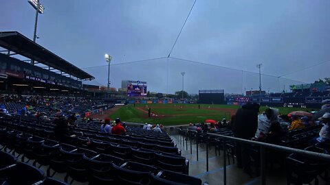 Bad Weather at our First Woo Sox Game and On The Border BBQ - TWE 0290