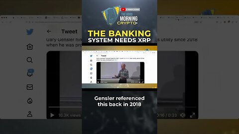 The Banking System Needs XRP #crypto #xrp #ripple #shorts