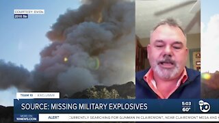 Bomb expert discusses missing explosives