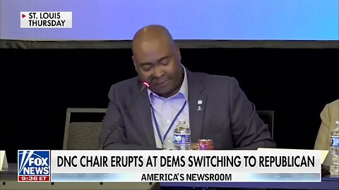 DNC Chair Jaime Harrison Lashes Out At Lawmakers Who Left Democrat Party For Republican Party