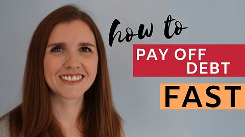 How to Pay Off Debt FAST (even on a Low income)