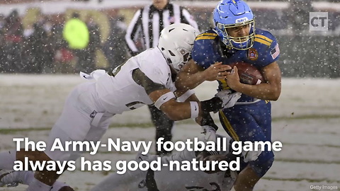 Navy Midshipmen Blast West Point for "Commie"